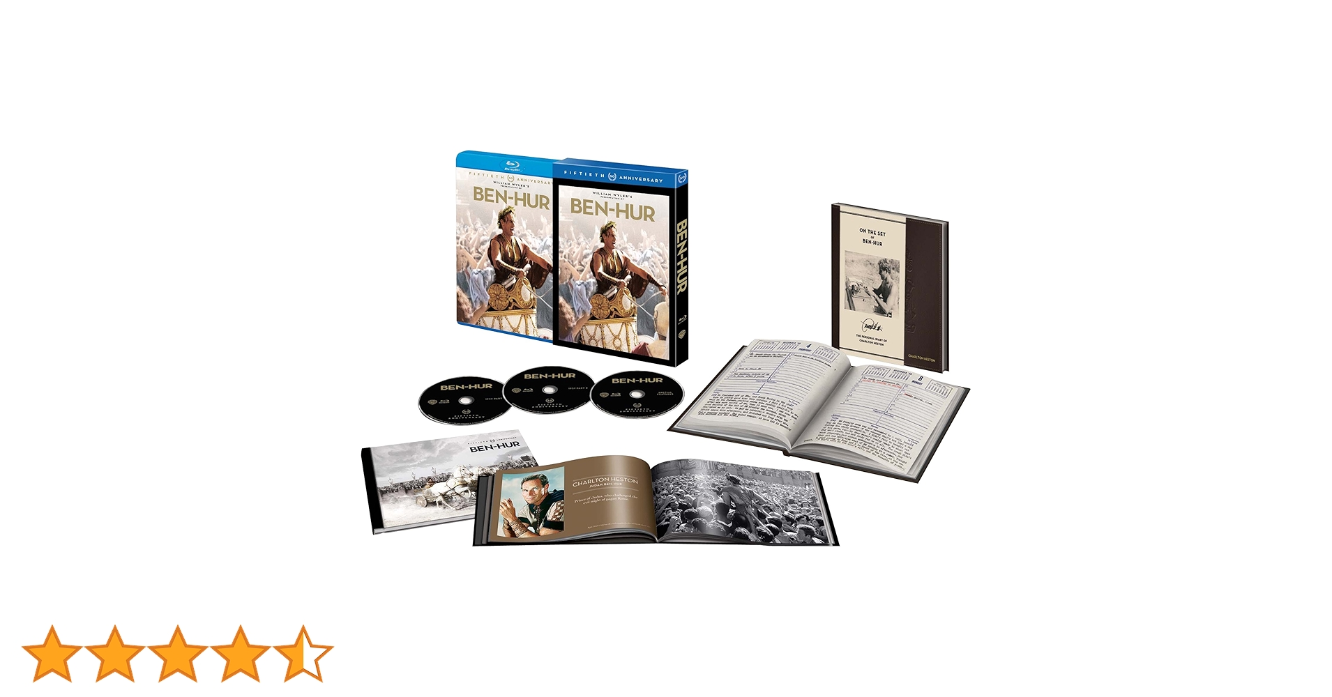 未開封　ベン・ハー 日本語吹替音声追加収録版('59米)〈初回限定生産・3枚組〉 ベン・ハー 日本語吹替音声追加収録版('59米)〈初回限定生産・3